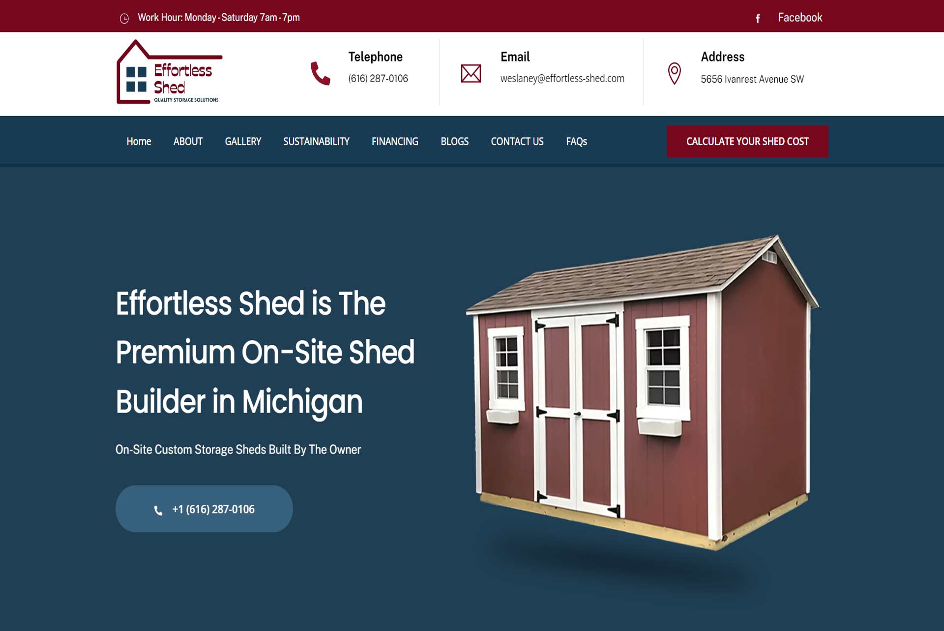 How Effortless Shed’s Website Redesign and SEO Boosted Traffic